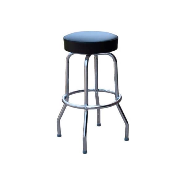 Richardson Seating Swivel Barstool - 24inH - Black 1950BLK-24 - main